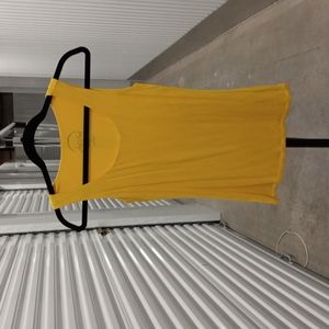 Bright warm yellow top from INC